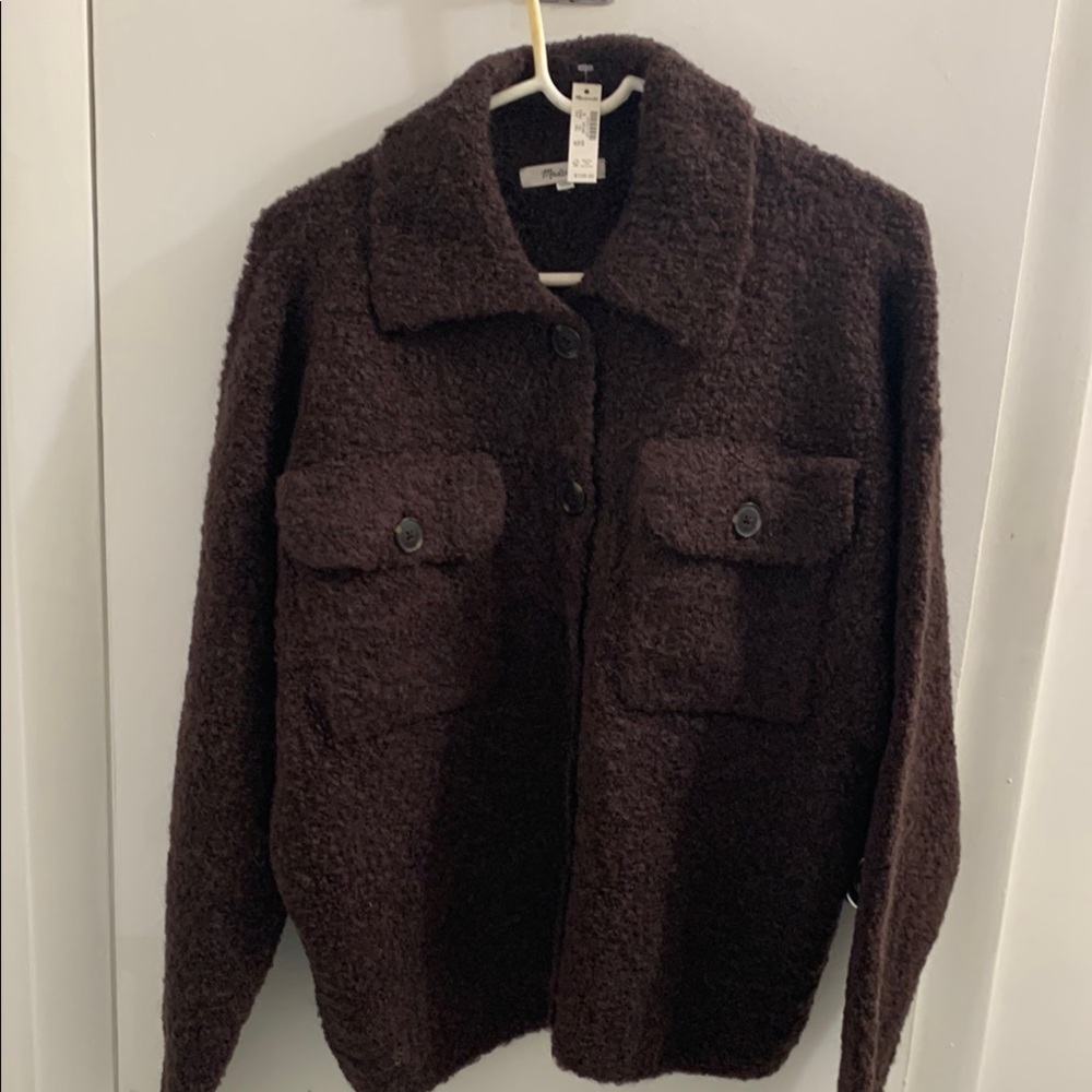 Madewell Jill Boucle Sweater XL